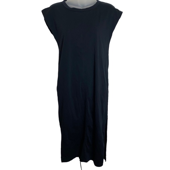 Everlane Japanese GoWeave Cacoon dress in black - Picture 3 of 9